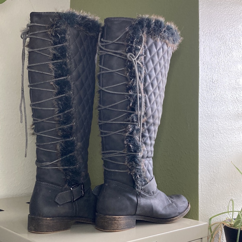 Just fab Delphine boots 7.5 - Picture 3 of 7